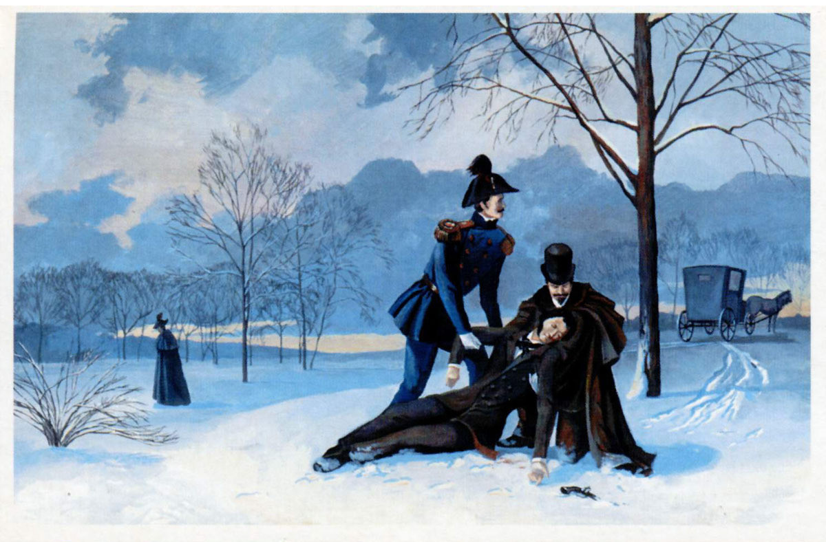 1200x788, 211 Kb / Пушкин, дуэли