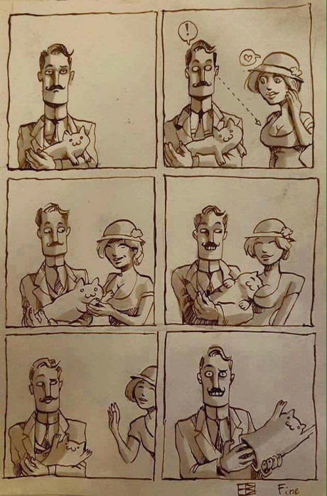 460x699, 75 Kb / рука, кот, лайфхак, сиськи