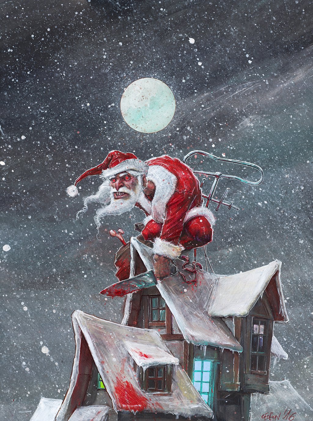 1024x1375, 481 Kb / Санта, danielgrzeszkiewicz