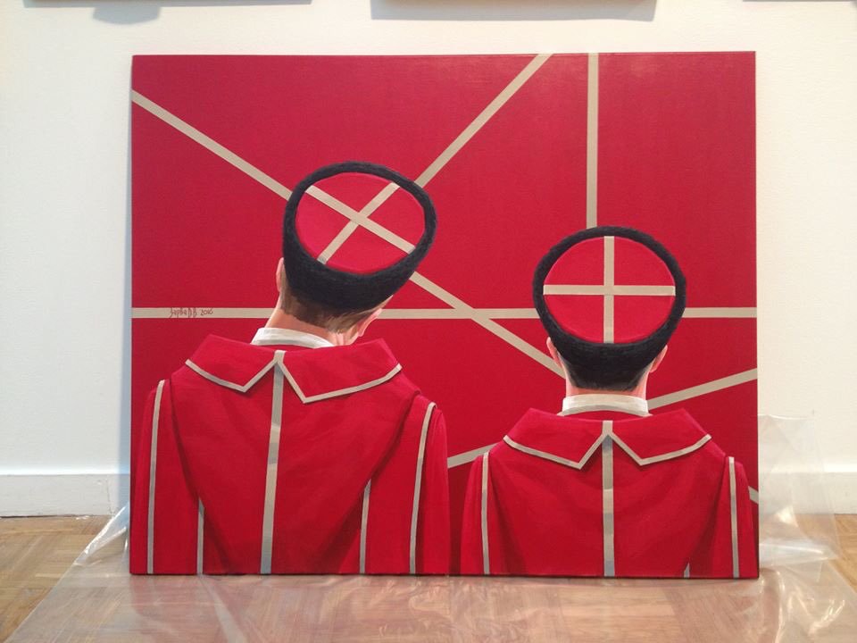 960x720, 74 Kb / казаки, авангард, шапки