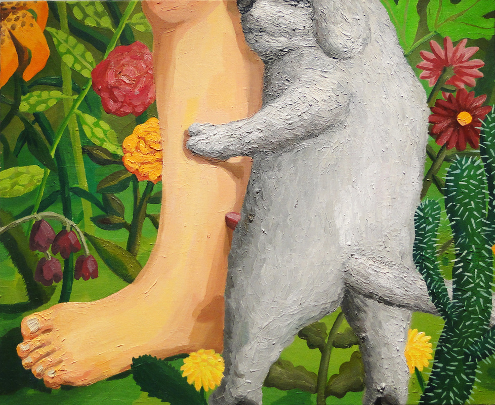 978x800, 436 Kb / собака, нога, рисунок