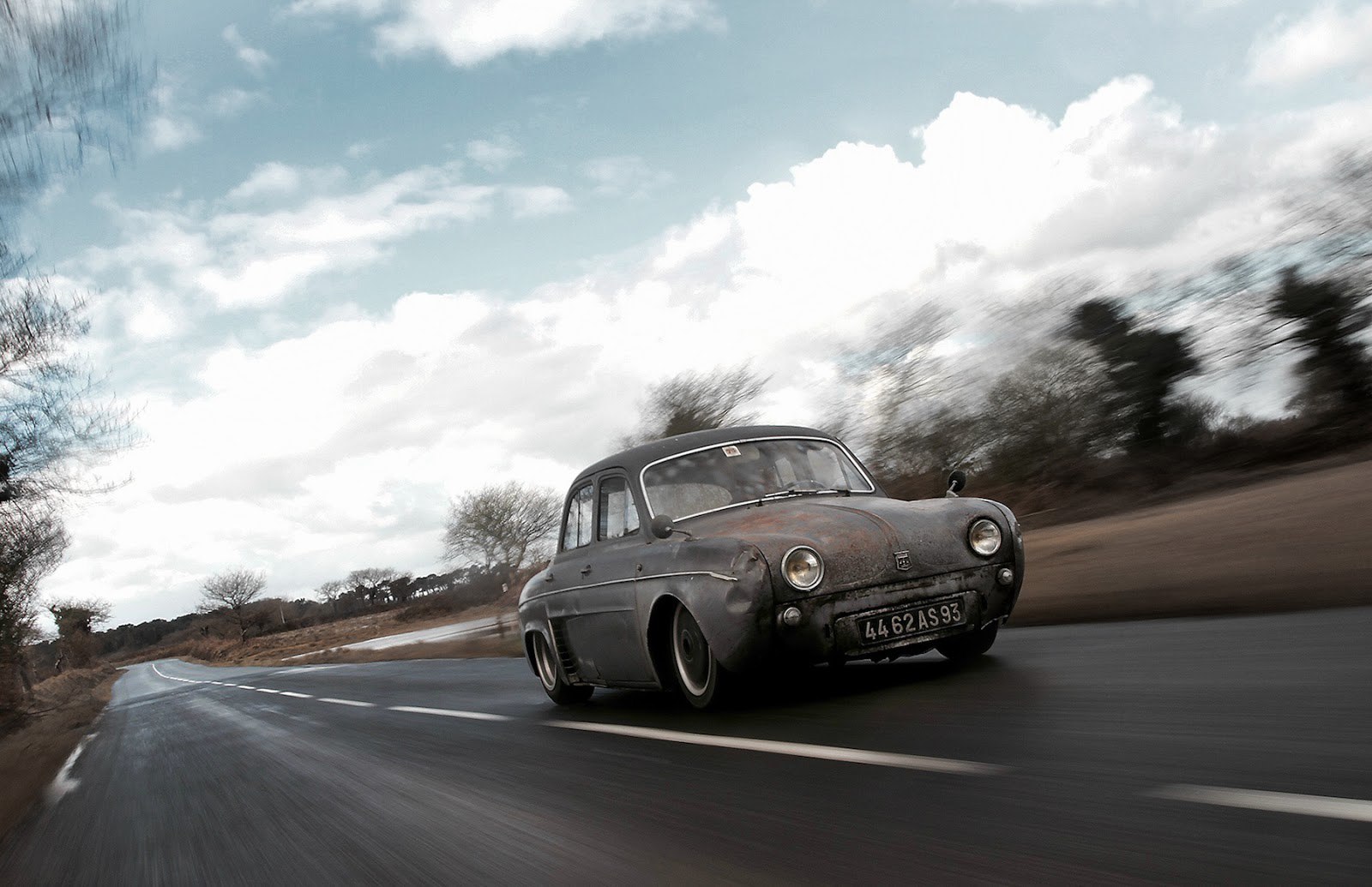 1600x1035, 203 Kb / автомобиль, рено, renault, dauphine, 1964