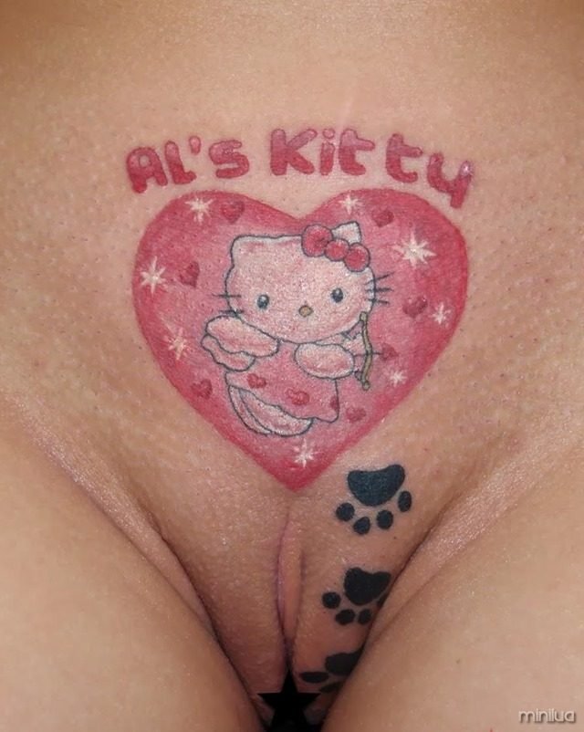 640x802, 72 Kb / тату, сердечко, котенок, следы