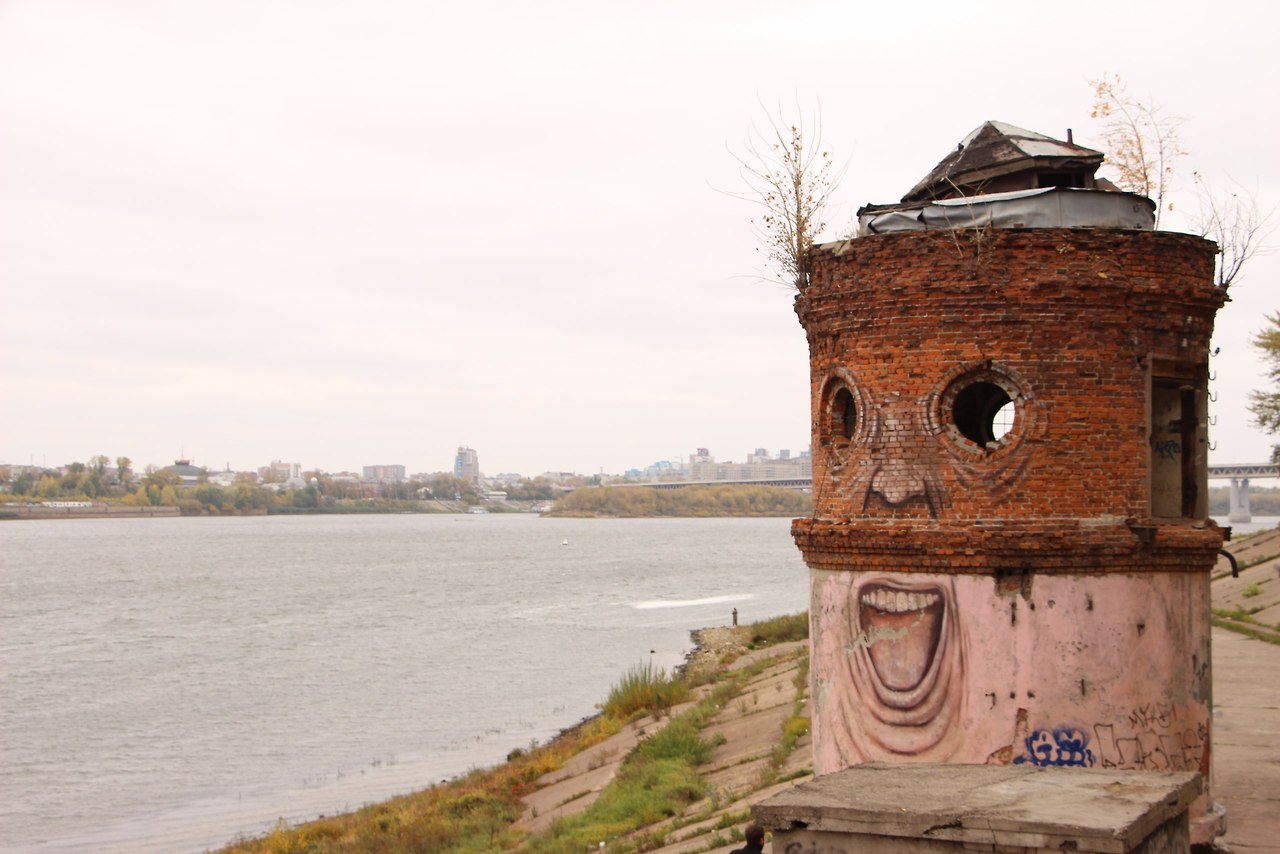 1280x854, 154 Kb / река, город, башня, стритарт, нижний новгород