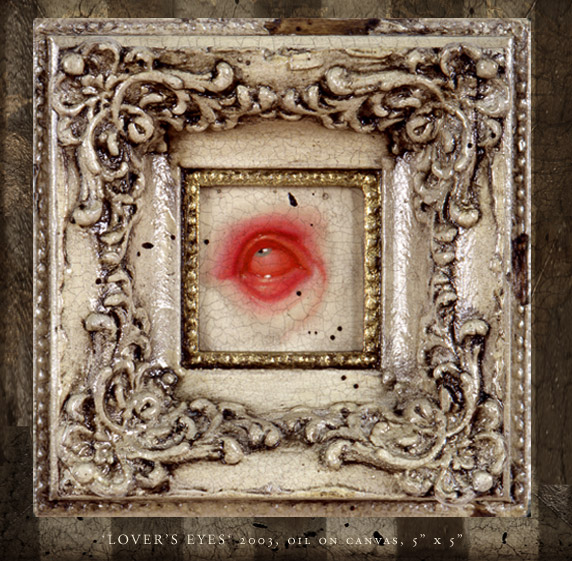 572x561, 148 Kb / рамка, глаз, красный, гротеск