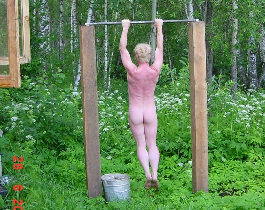 874x694, 132 Kb / лес, дача, зелень, турник, трава, лето