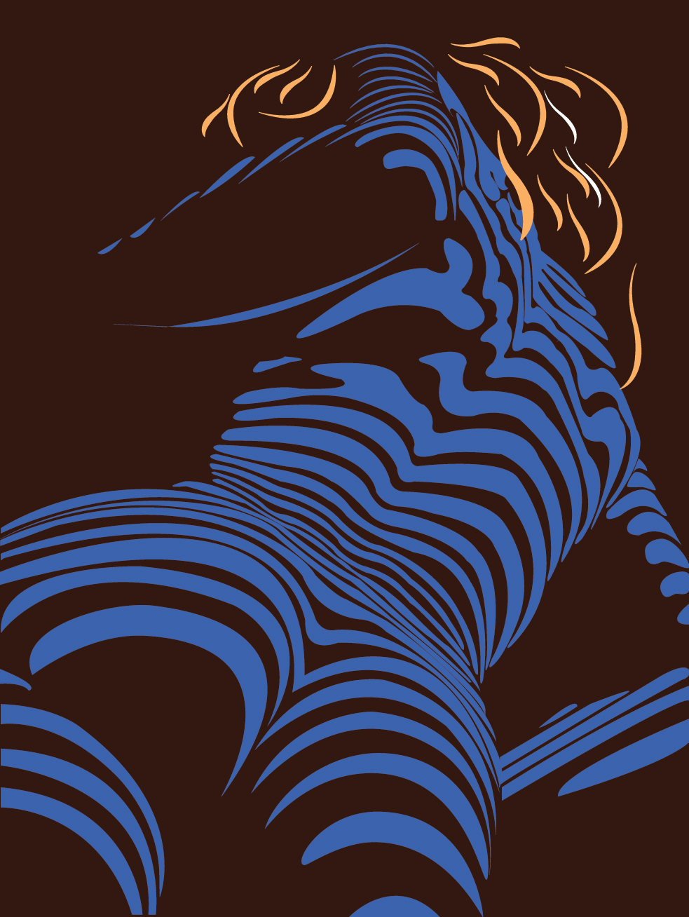 983x1308, 615 Kb / зебра, полоски