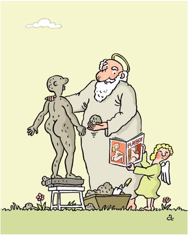 768x960, 56 Kb / бог, анел, человек, глина, плейбой, Василий Александров