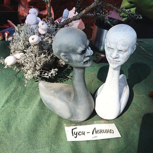 600x600, 104 Kb / гуси, ленины