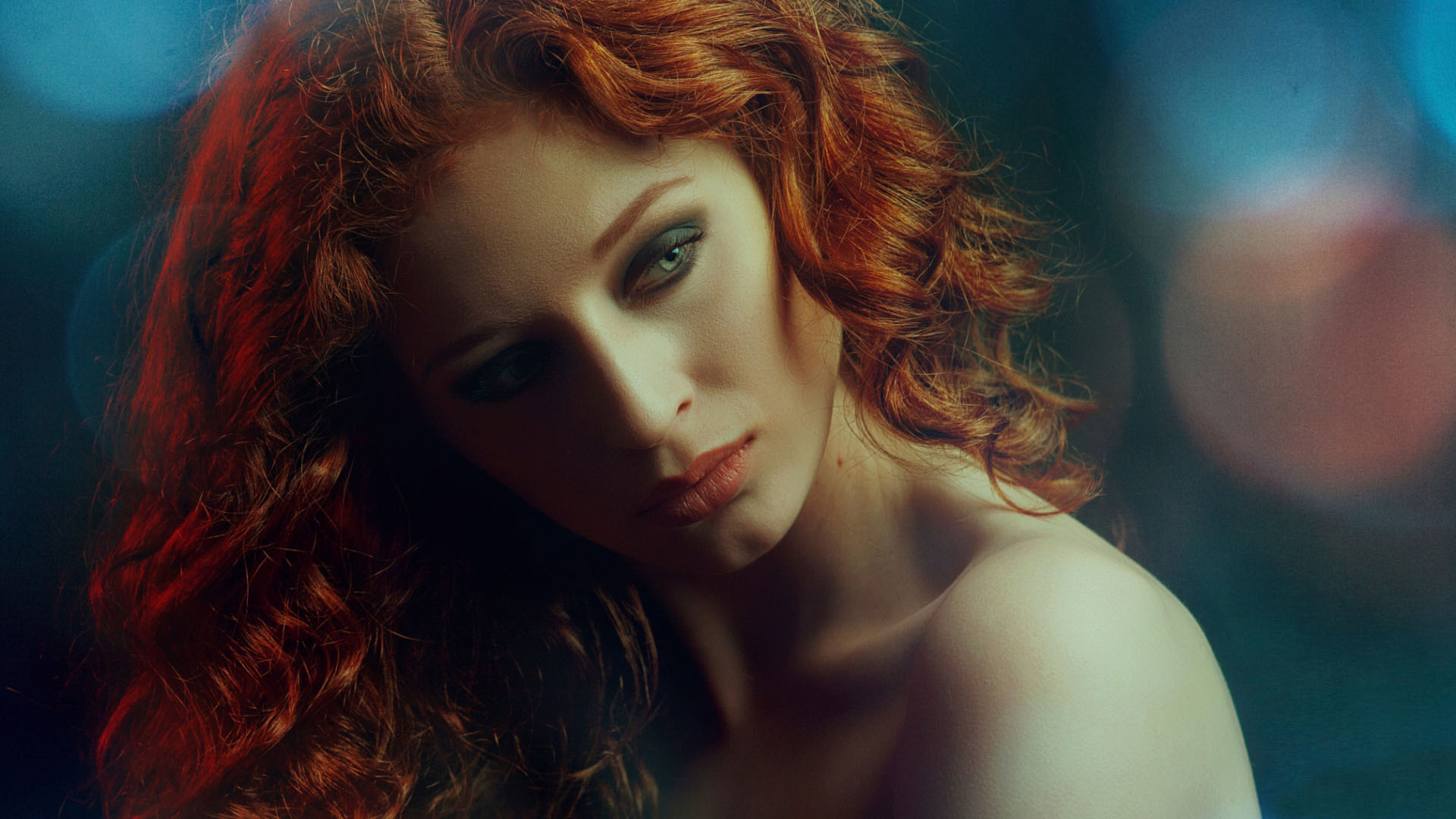 1920x1080, 251 Kb / женщина, рыжая