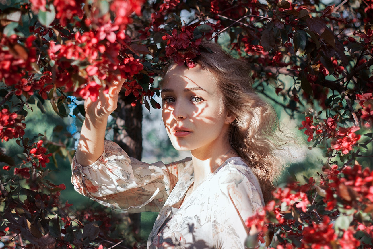 1300x867, 559 Kb / блики, рефлексы, цветы, vvola