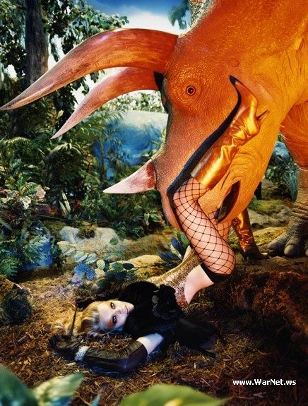 436x575, 79 Kb / монстр, куннилинг, Anna Jagodzinska, динозавр