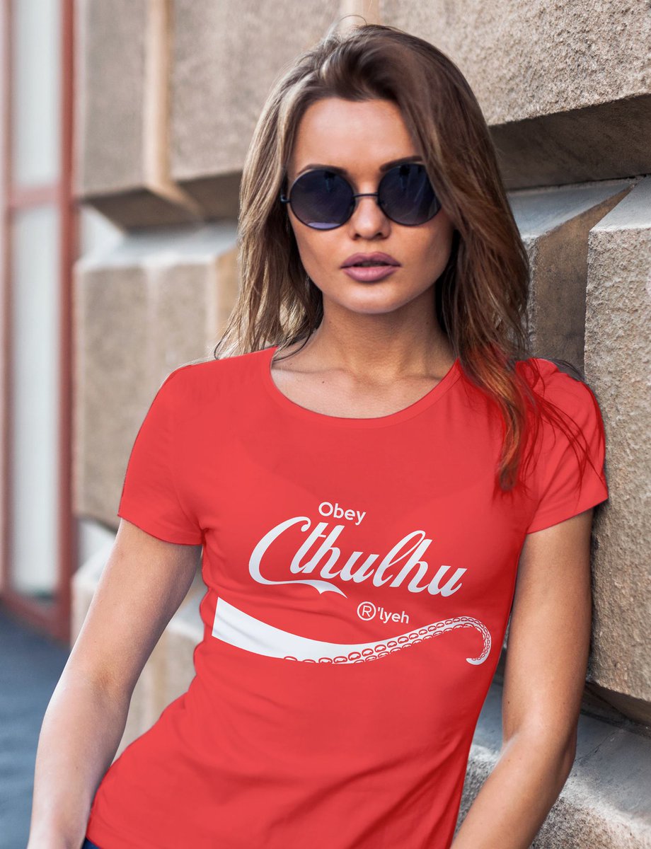 920x1200, 164 Kb / кока-кола, ктулху, очки, красное