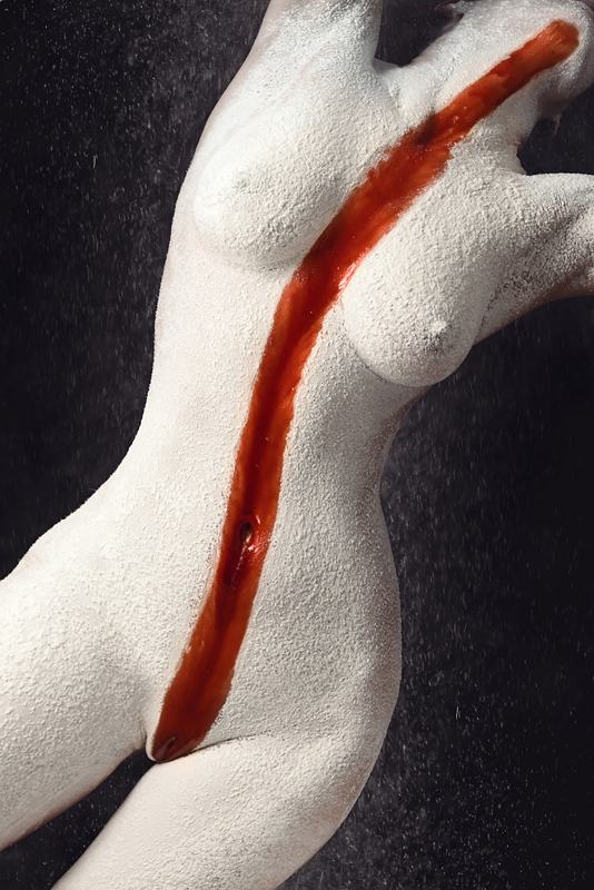 534x800, 327 Kb / красная, линия, белый, порошок, мука, кокаин, гипс, мел