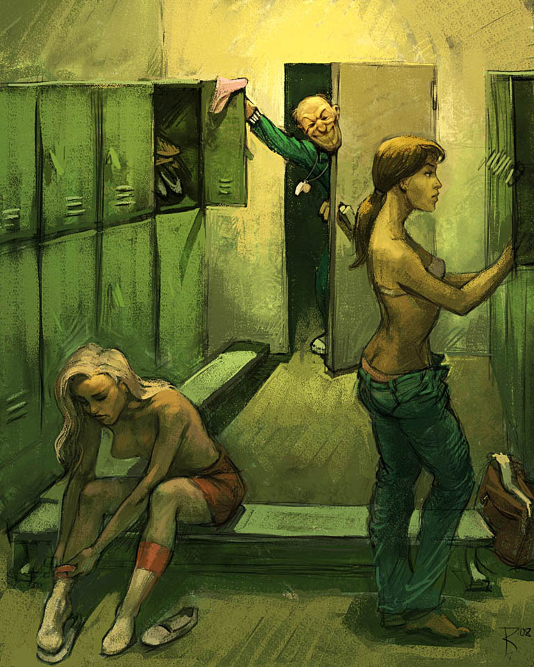 768x960, 187 Kb / раздевалка, казак