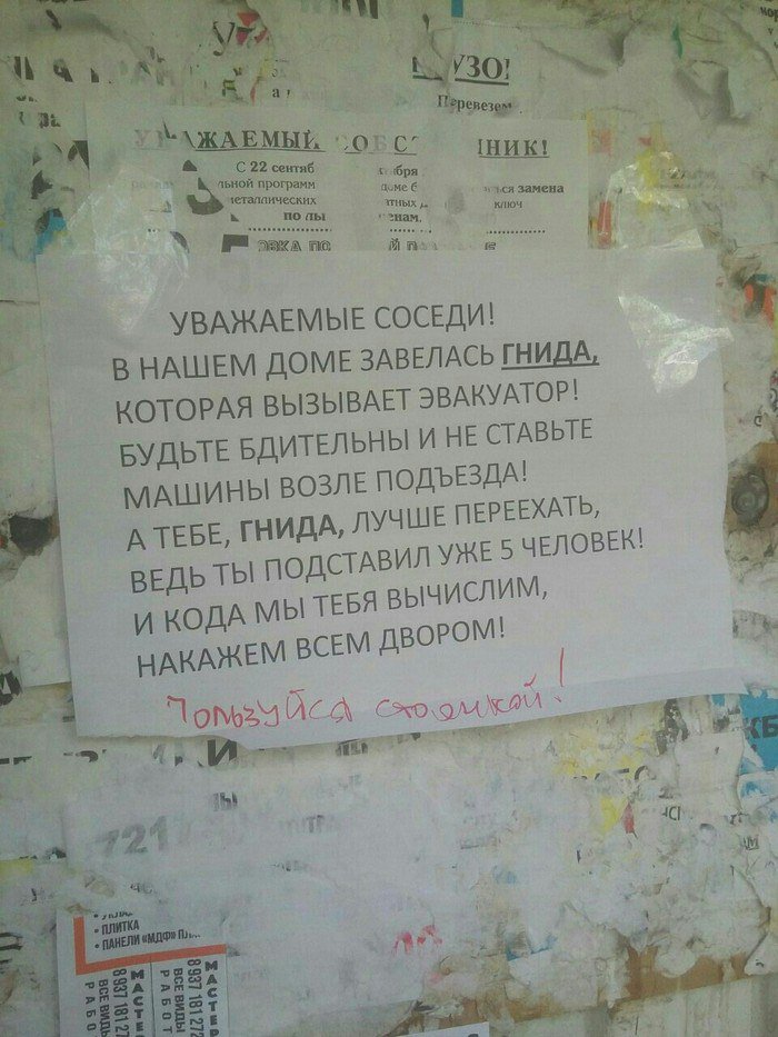 700x933, 118 Kb / объявление, эвакуатор, гнида, стоянка