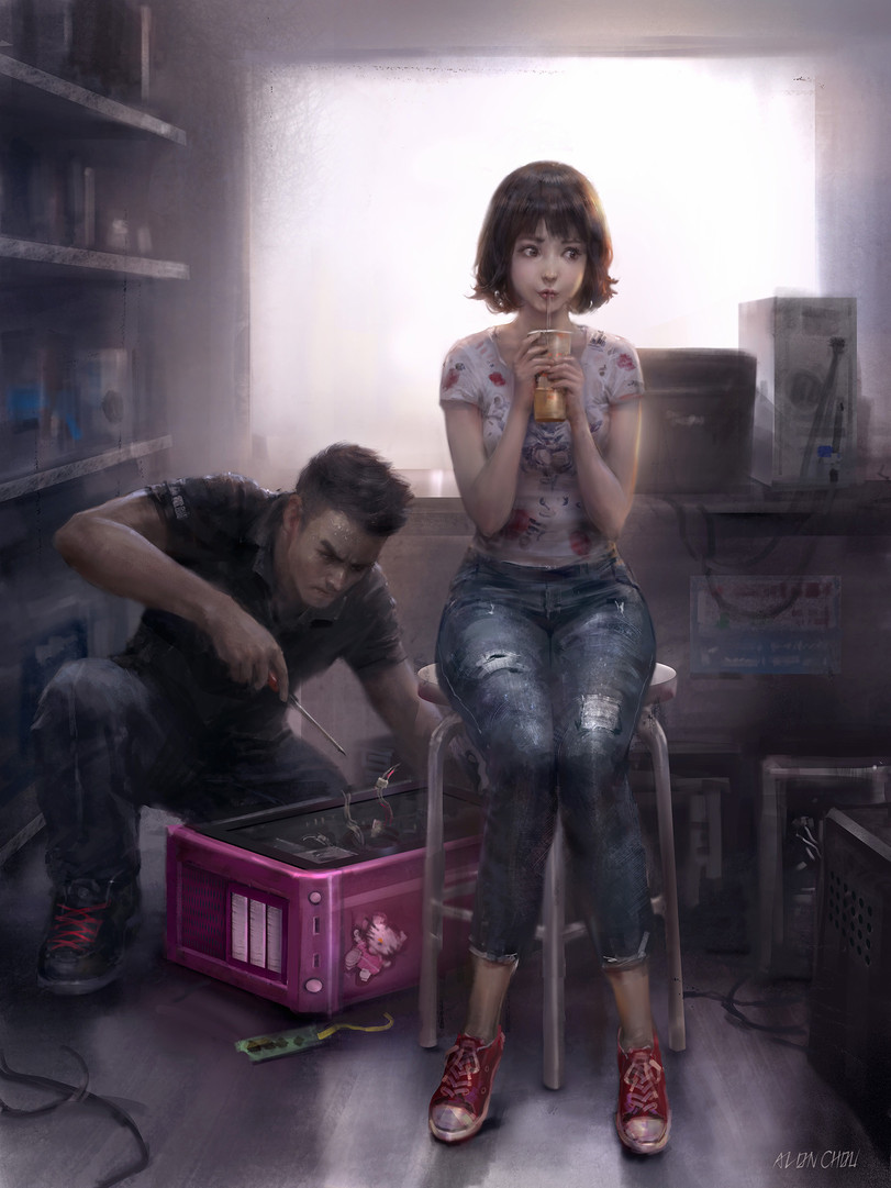 811x1081, 159 Kb / компьютер, отвертка, программист, ремонт