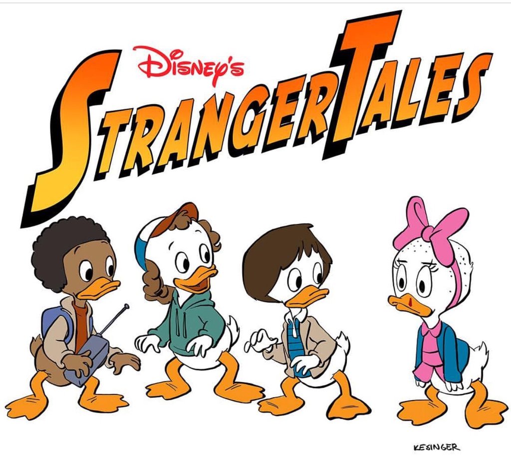 1024x933, 150 Kb / Странные дела, Утиные Истории, Дисней, Брайн Кесинджер