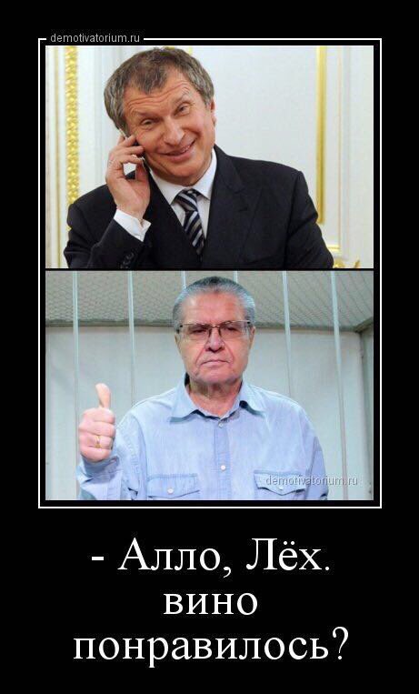 461x763, 45 Kb / Демотиватор, вино, сечин, улюкаев