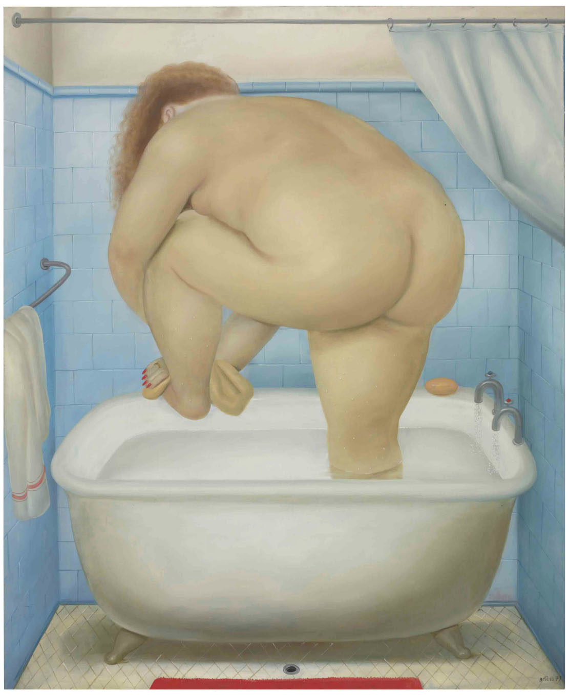 1111x1358, 132 Kb / толстуха, ванна, ботеро