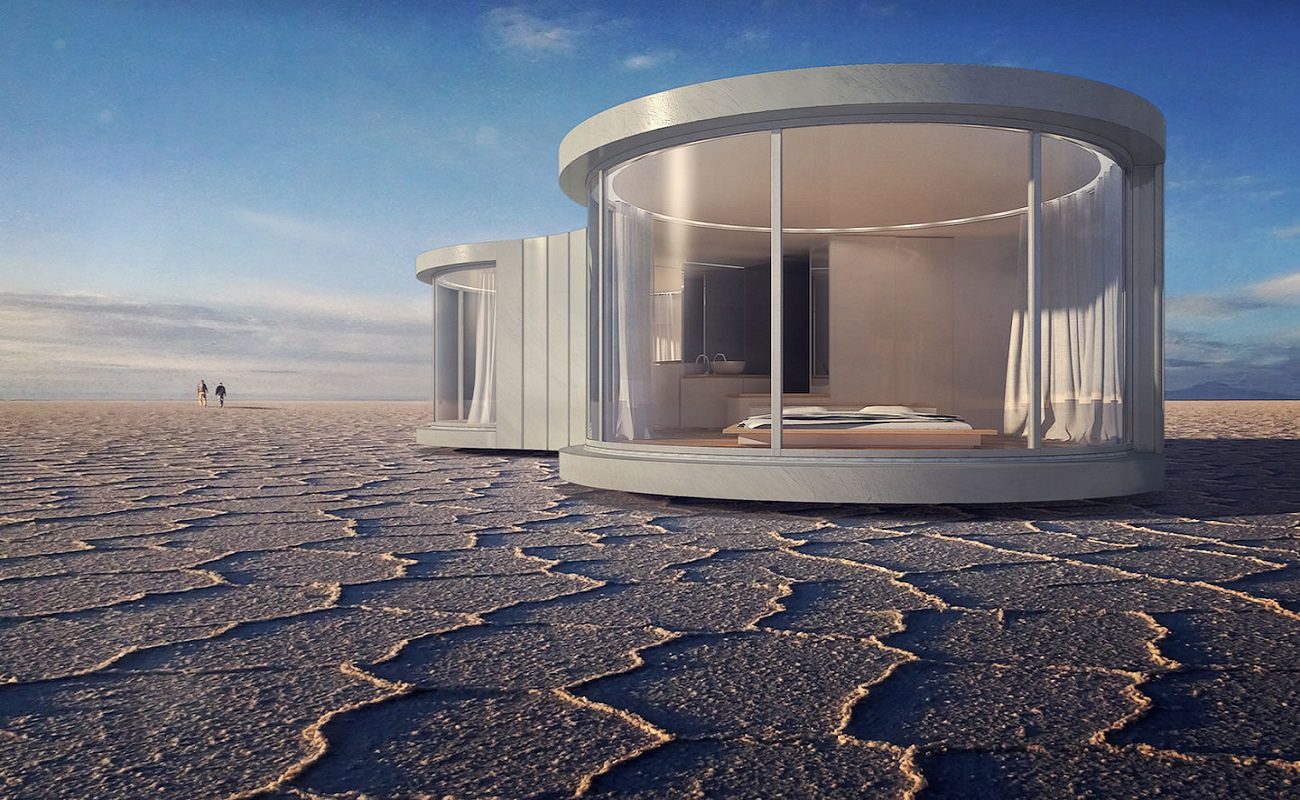 1300x800, 222 Kb / пустыня, небо, домик