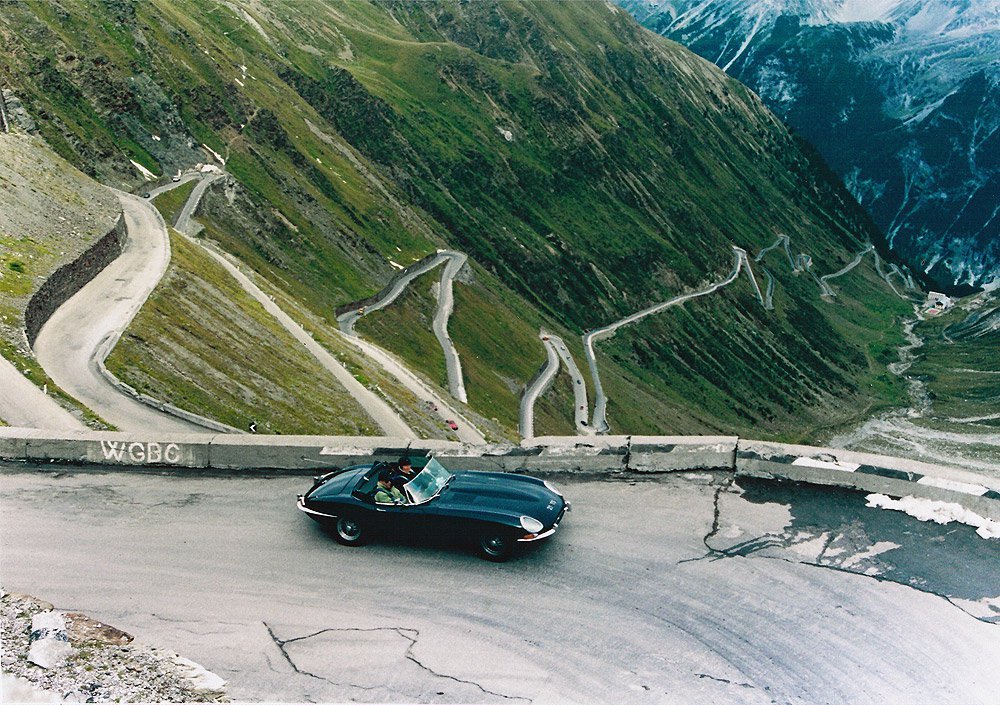 1000x705, 246 Kb / авто, кабриолет, дорога, горы