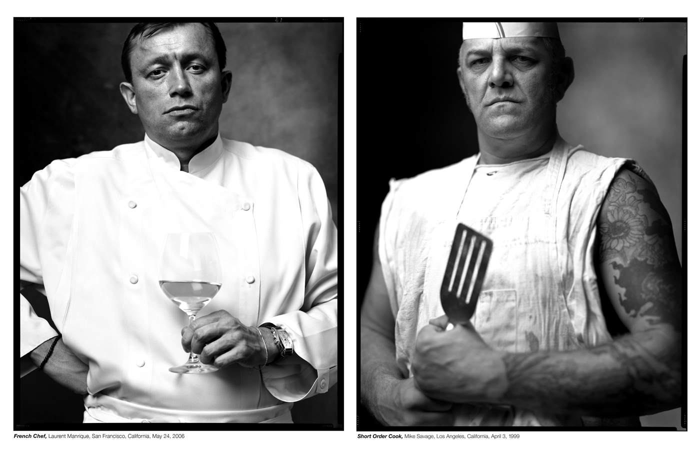 1400x906, 378 Kb / повара, ч/б, различие