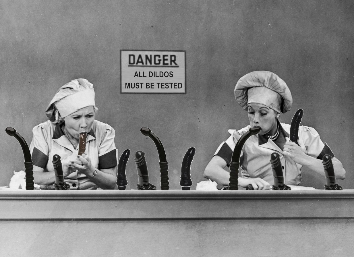 1233x895, 258 Kb / дилдо, тест, работницы