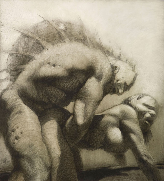 542x600, 98 Kb / монстры, секс, рисунок