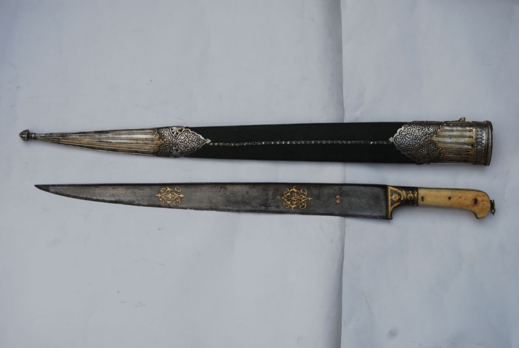 1010x678, 235 Kb / кхибер, серебро, золочение, кость