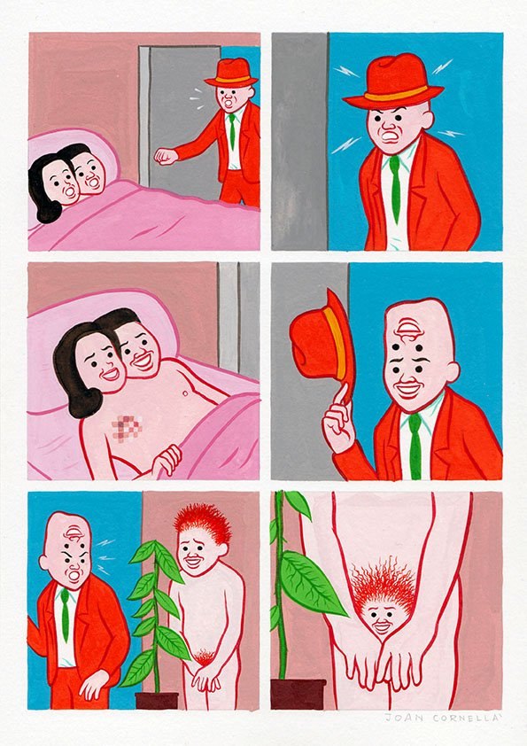 595x842, 122 Kb / сиамские, близнецы, комикс