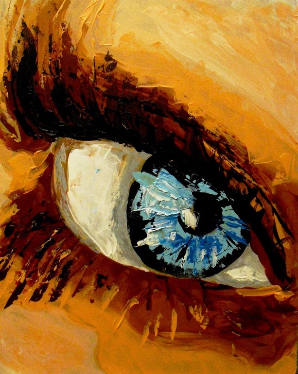 613x770, 174 Kb / глаз, картина