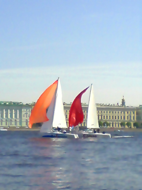 487x650, 144 Kb / Нева, Питер, Регата, Эрмитаж, лодка