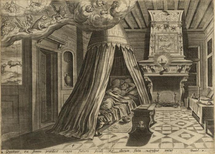 700x504, 76 Kb / гравюра, сон