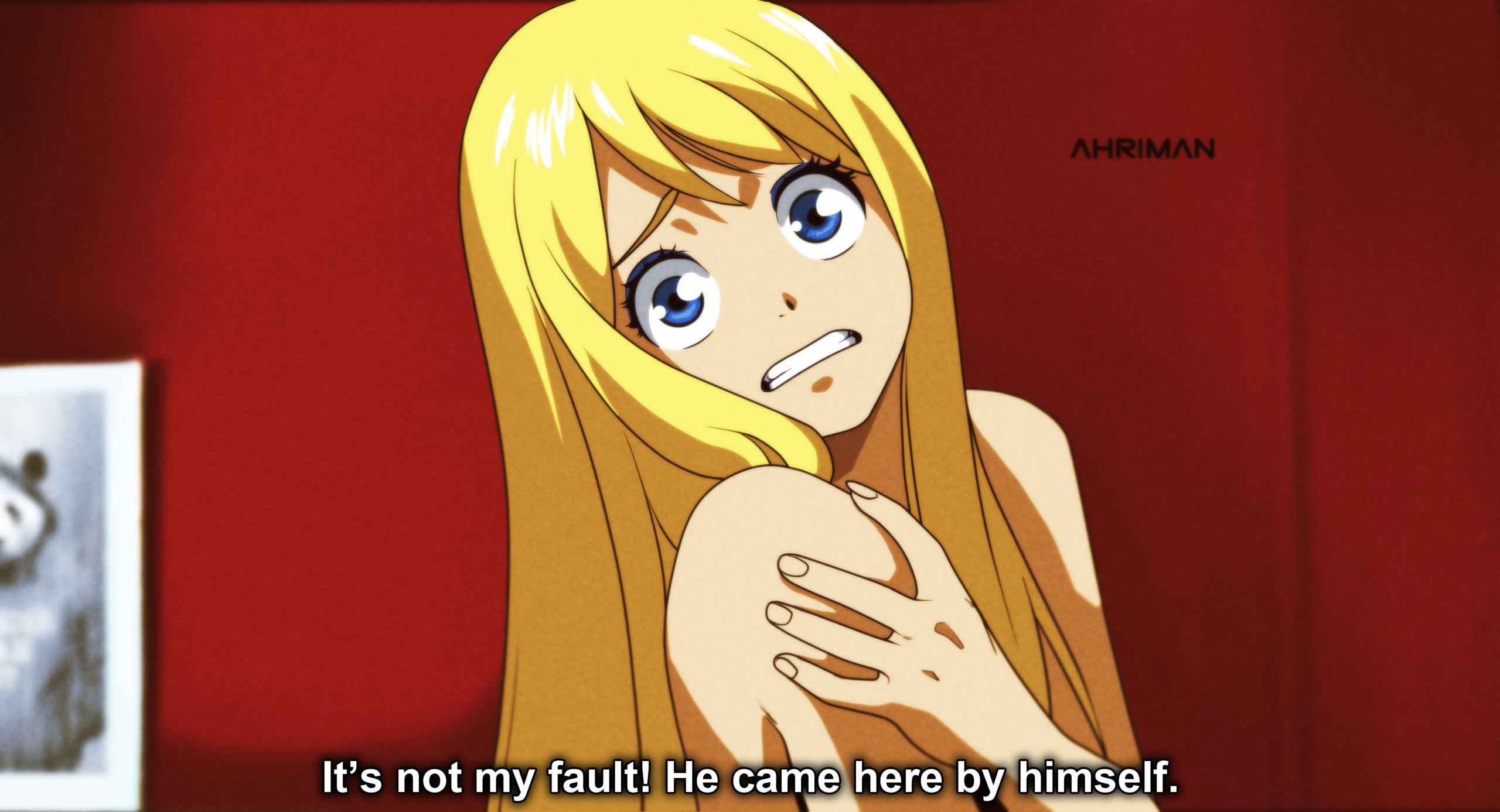 2560x1387, 296 Kb / Брильянтовая Рука, anime, онямэ, аниме, Анна Сергеевна, Ahriman, Дмитрий Грозов