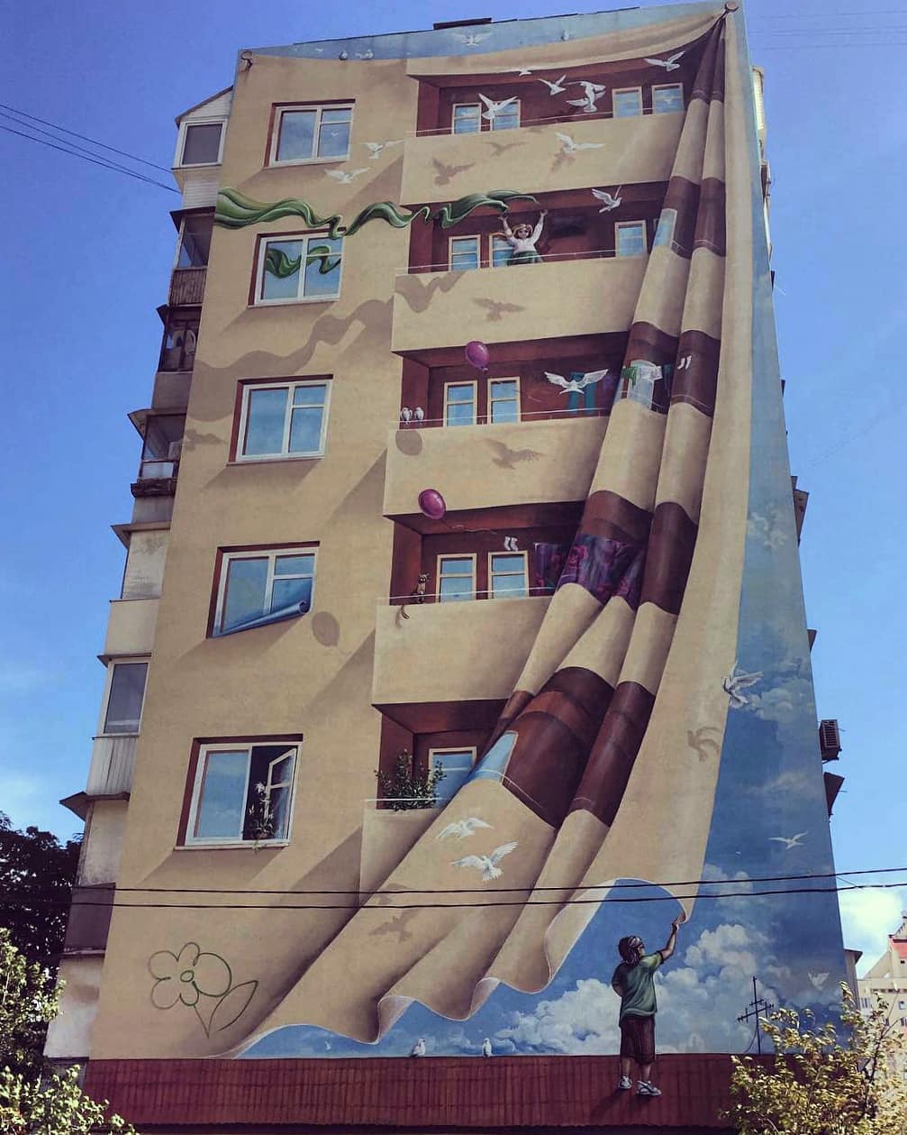 1007x1259, 127 Kb / дом, граффити, Киев