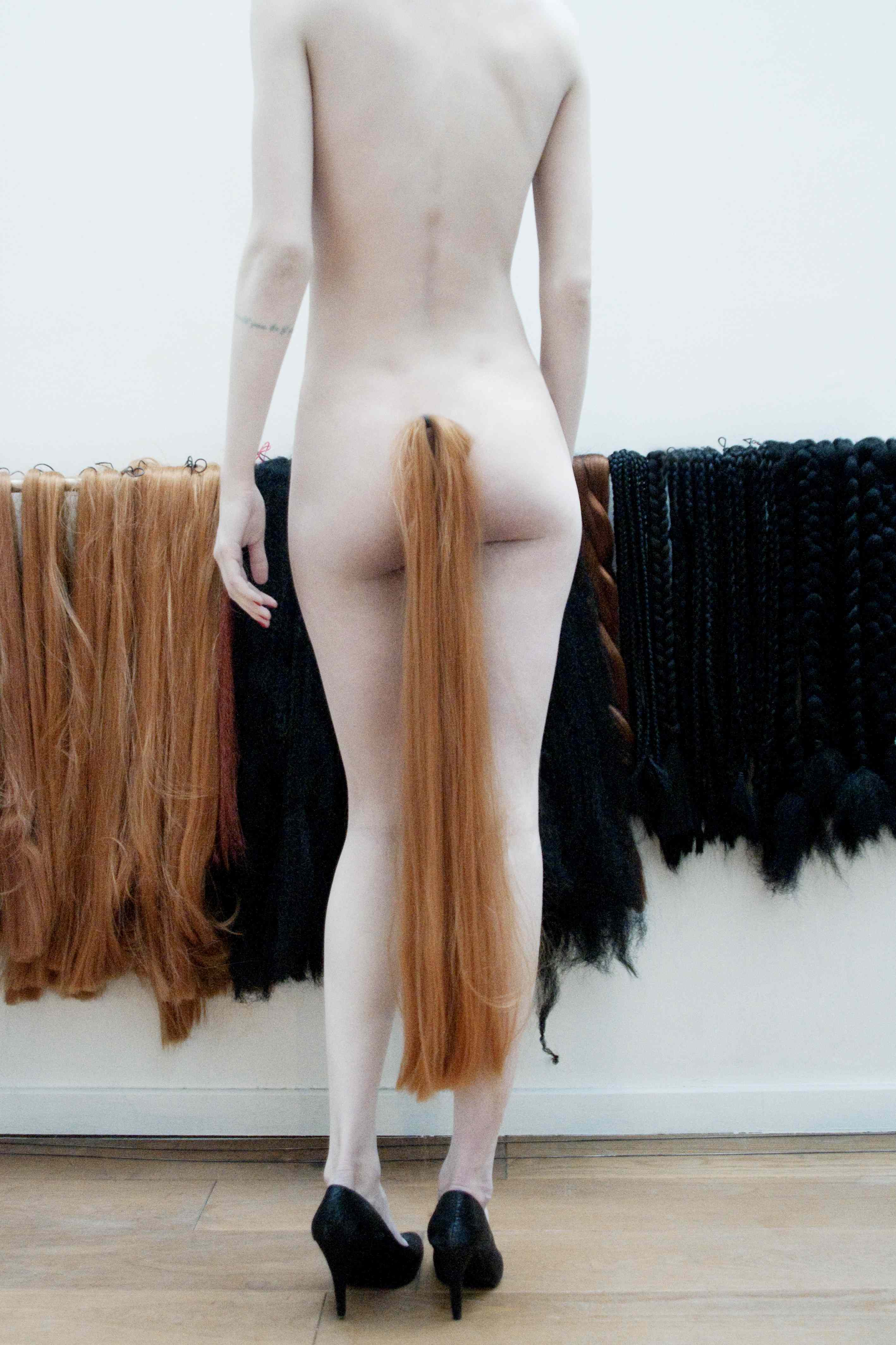 2835x4252, 485 Kb / девка, волосы, хвост