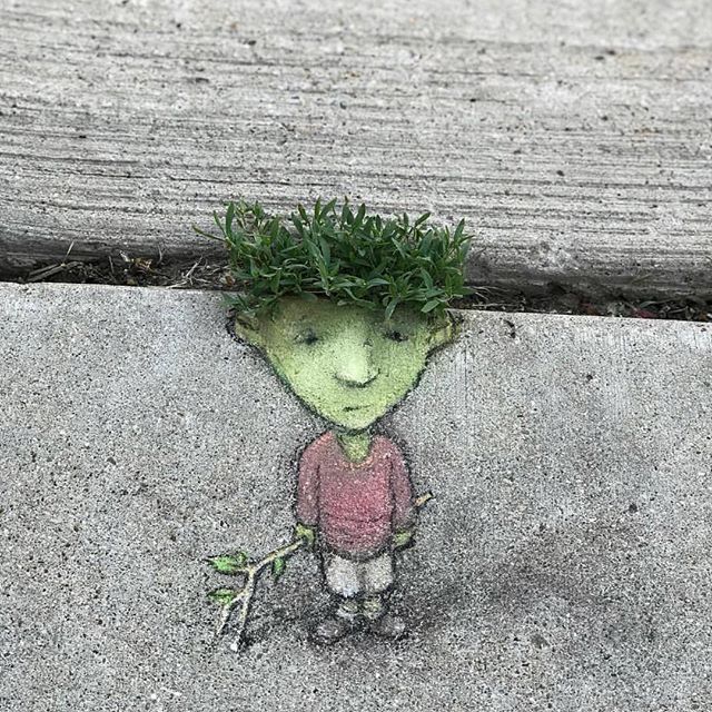 640x640, 140 Kb / трава, прическа, рисунок, граффити, ветка