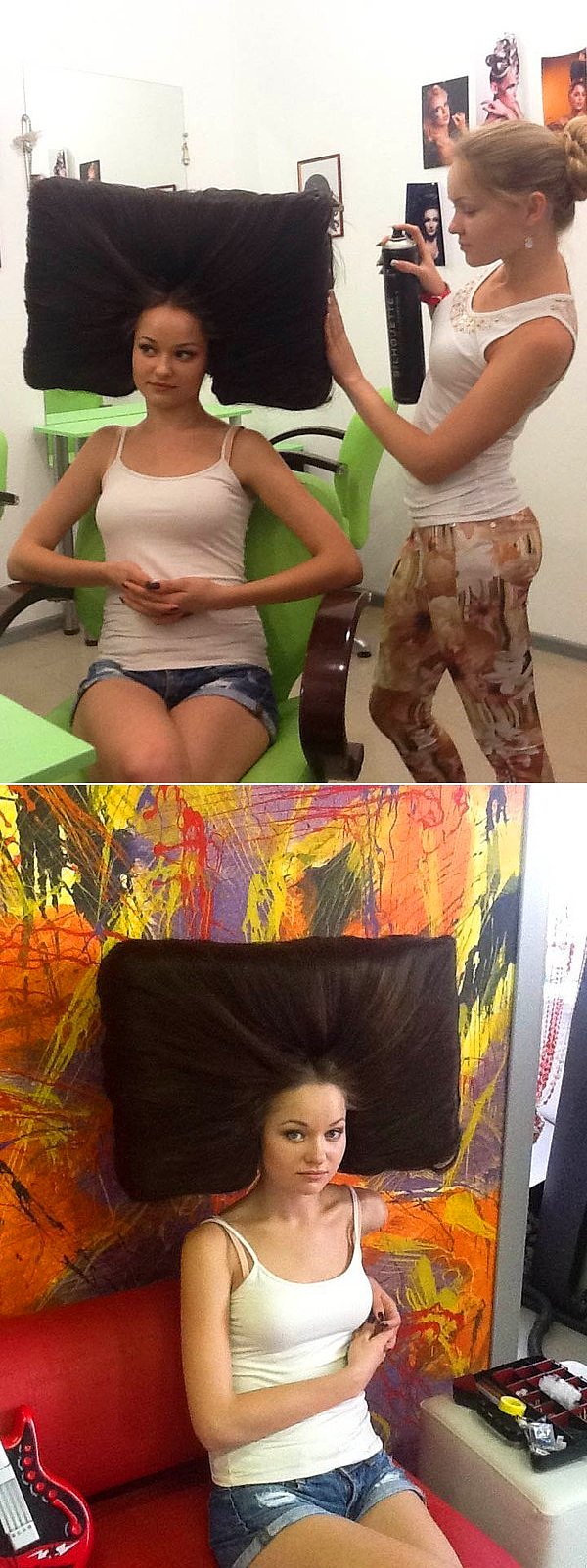 600x1603, 213 Kb / телевизор, прическа, шорты