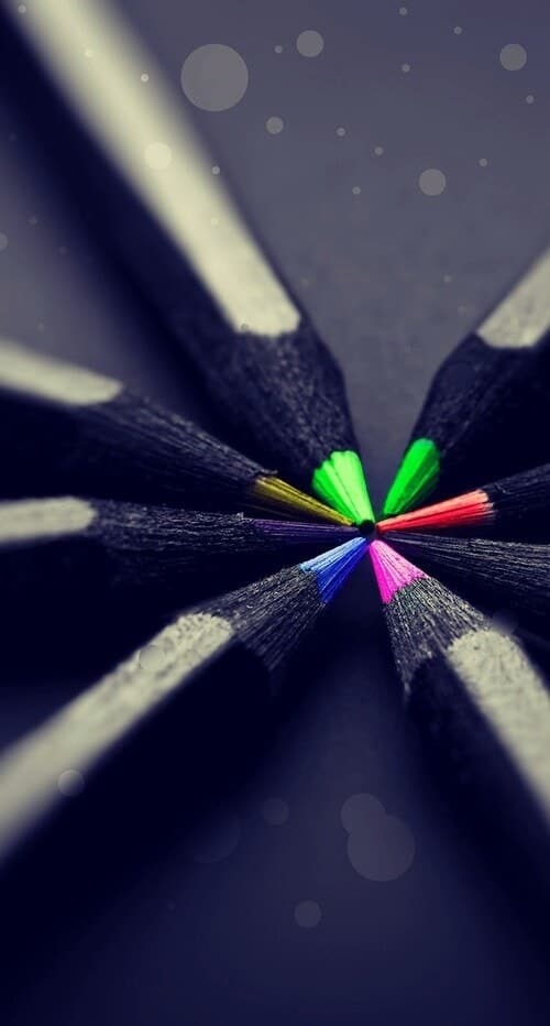 500x932, 37 Kb / карандаши, черные