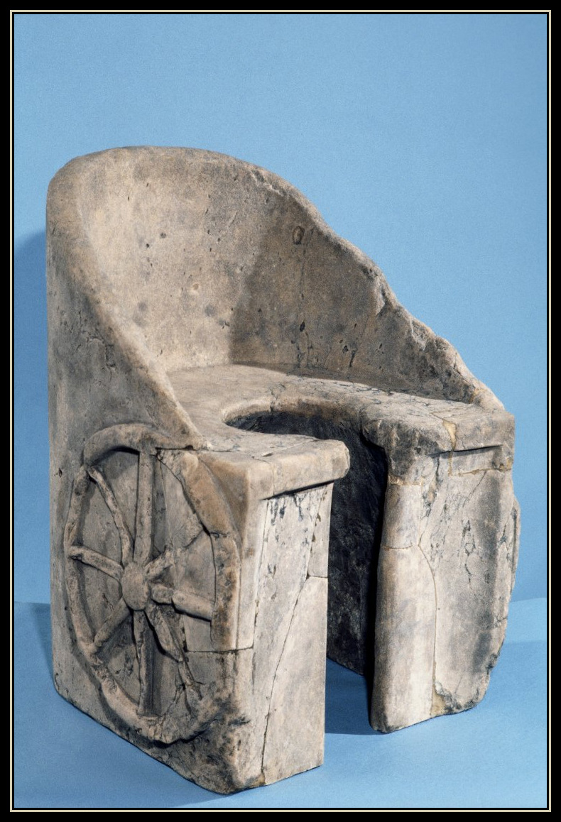 790x1158, 272 Kb / унитаз, Рим, Италия, мрамор, колесница