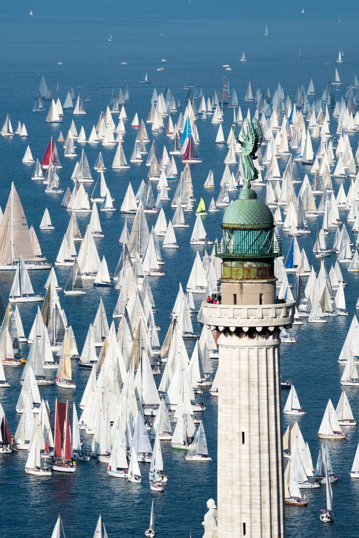 736x1102, 200 Kb / Триест, яхты, регата, маяк, море