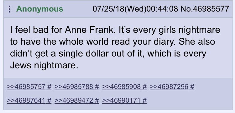 750x362, 51 Kb / Анна франк, еврей, кошмар, дневник