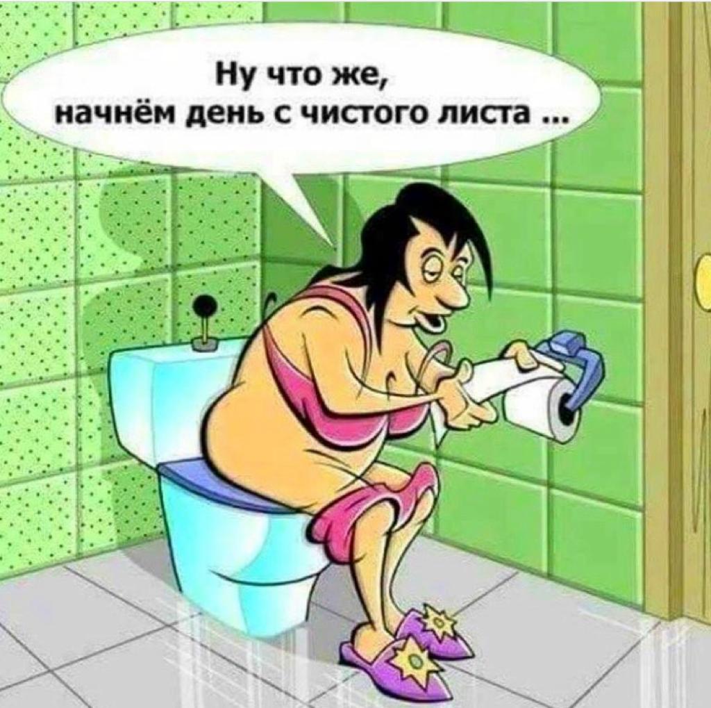 1024x1019, 126 Kb / Туалет, бумага, дама, день