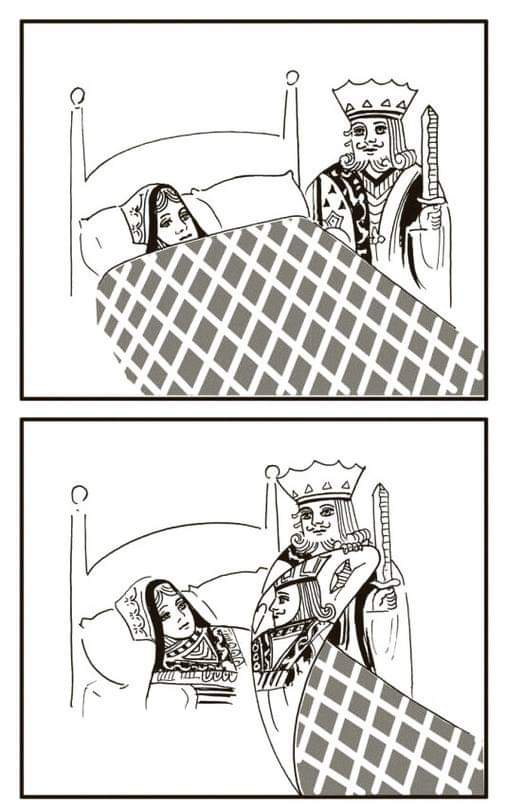 506x807, 47 Kb / Карты, кровать, измена, король