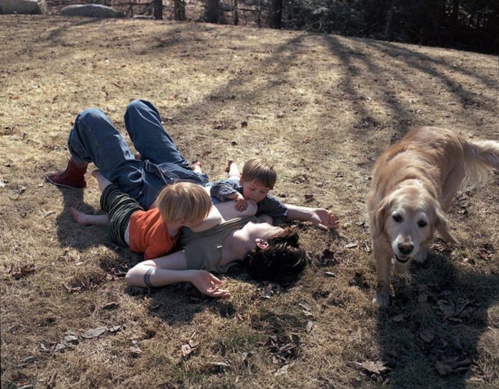 721x562, 140 Kb / собака, семья