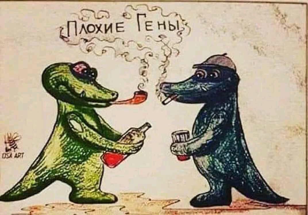 1072x748, 129 Kb / Гены, плохие, крокодил