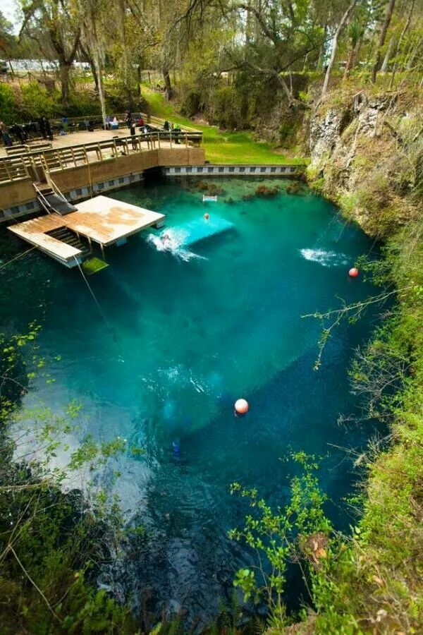 600x900, 115 Kb / грот, буйки, вода, флорида, озеро, пруд