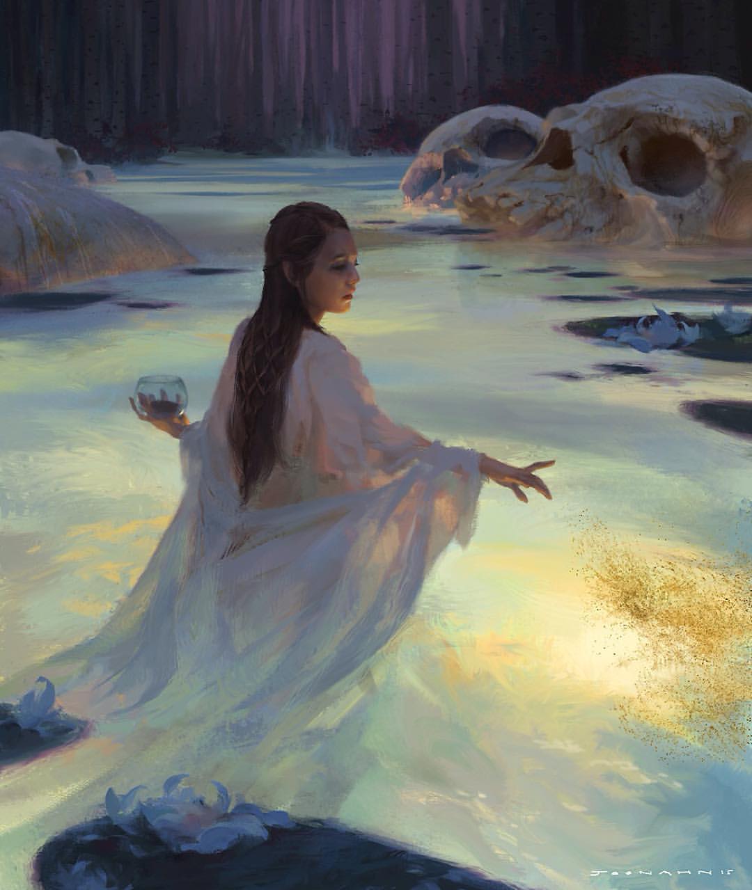 1080x1279, 93 Kb / черепа, порошек, вода, Joon Ahn