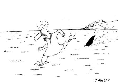 450x315, 13 Kb / святой, акула